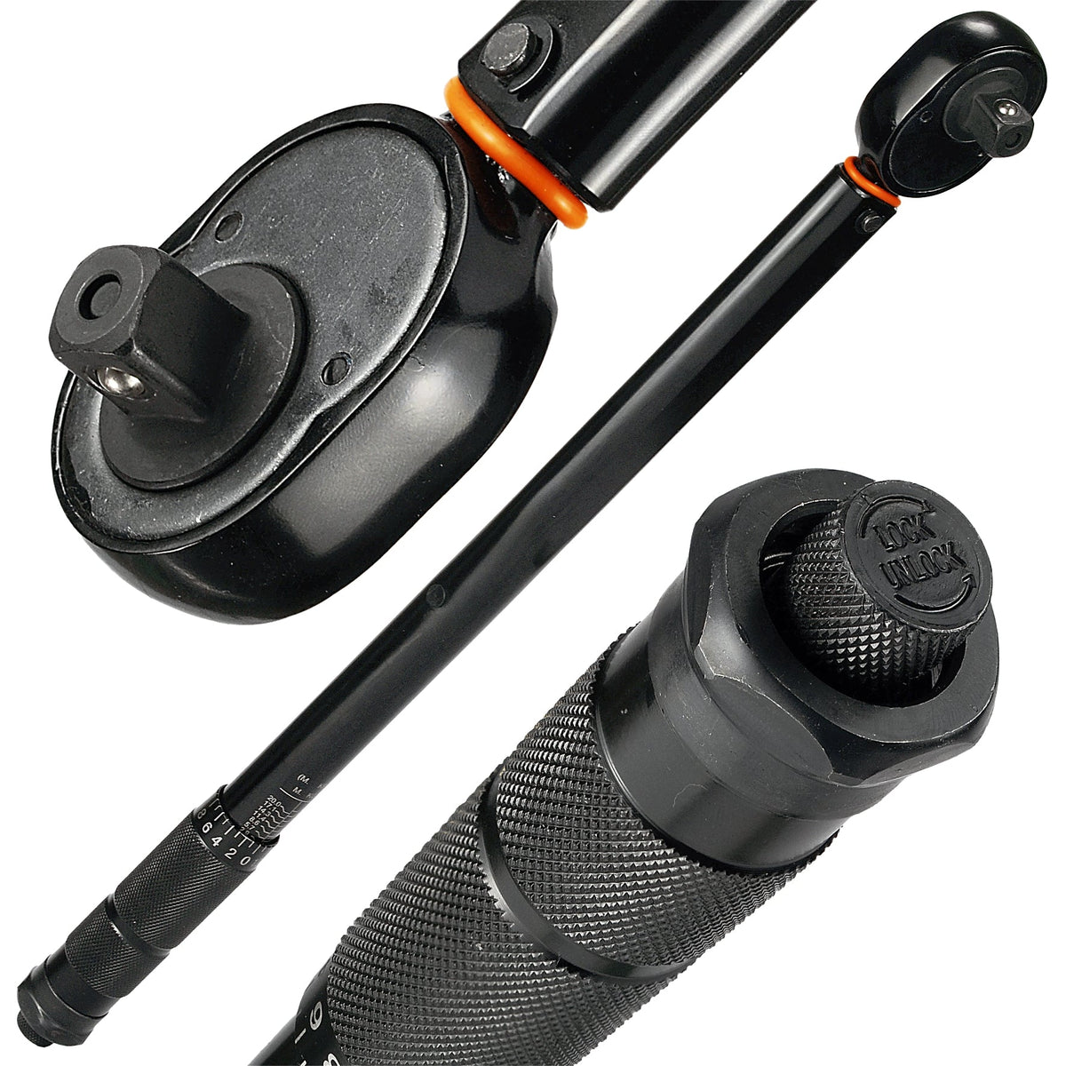 Blacktools 1/2″ momentvõti 28–210 Nm, 460 mm, CrMo ja CrV, rataste jaoks 11604 – pilt 3