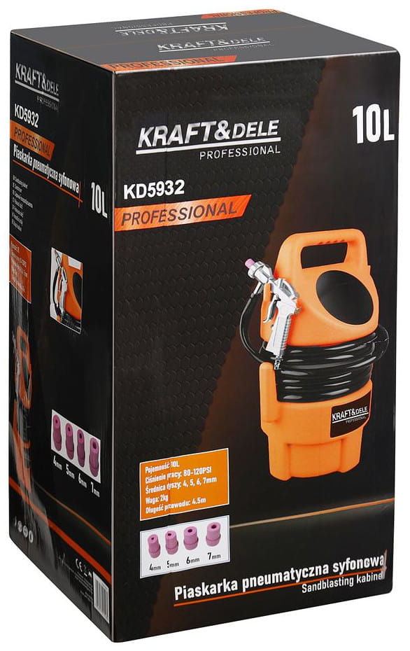 10 l pneumaatiline sifoonliivaprits KD5932 – pilt 10