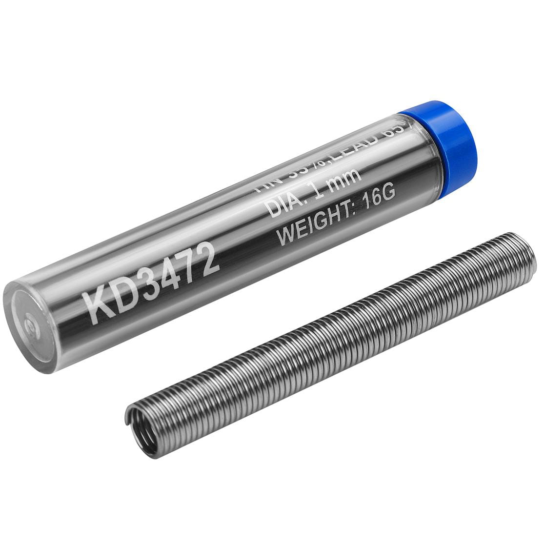 Voolusüdamikuga jootetraat 1 mm 3 m 16 g KD3472 – pilt 1