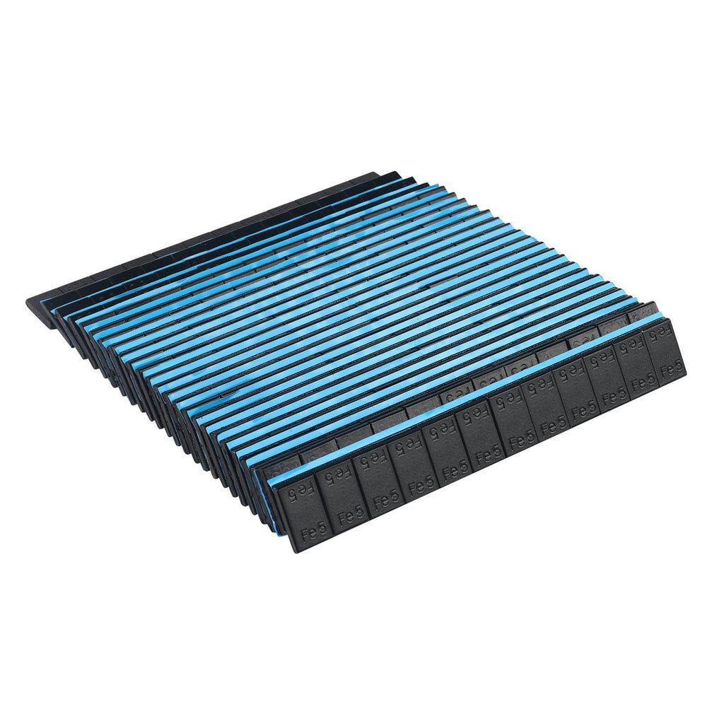 Alumiiniumvelgede liimiraskused 12 × 5 g, 50 riba KD5905 – pilt 2