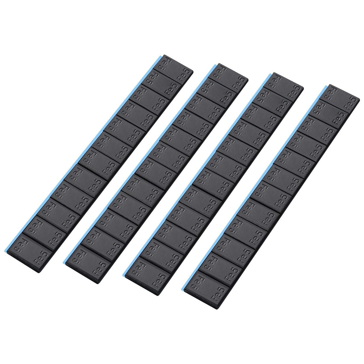 Alumiiniumvelgede liimiraskused 12 × 5 g, 50 riba KD5905 – pilt 3