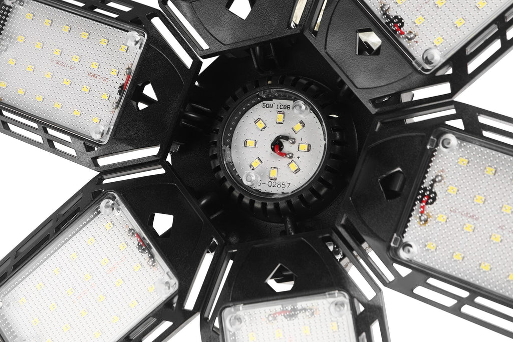 Kokkupandav LED-töökoja laelamp 180 W 18 500 lm KD3484 – pilt 9