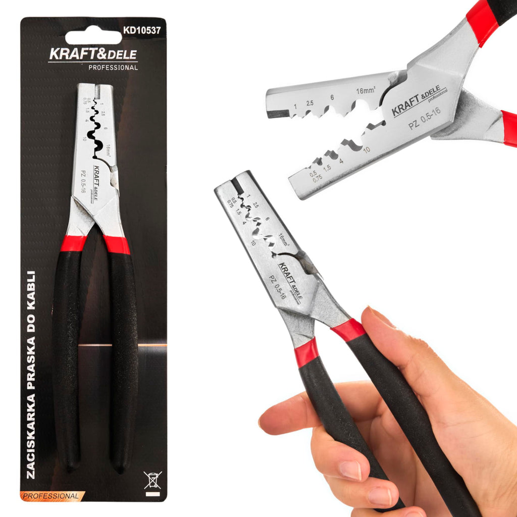 KRAFT&DELE kaablihülsitangid 0,5–16 mm² KD10537 – pilt 2