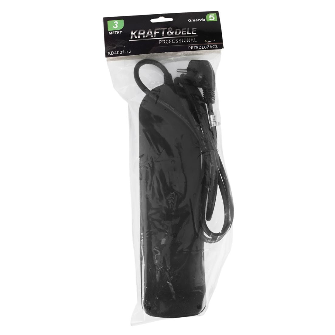 Pikendusjuhe 3 m, 5 pistikupesaga KD4001-CZ – pilt 9