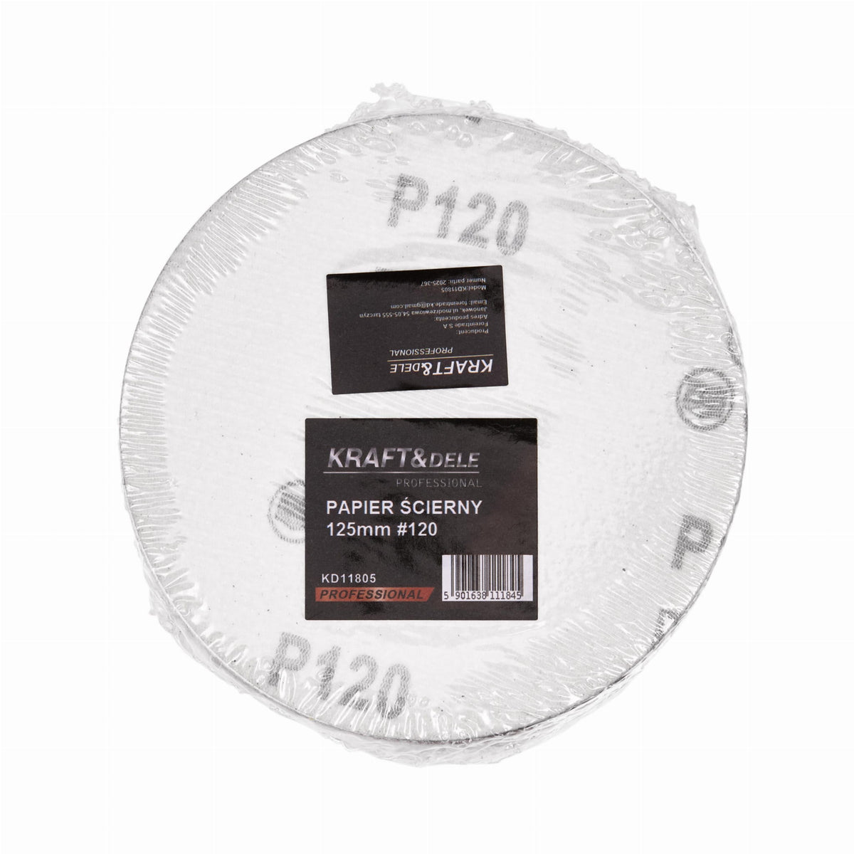 KRAFT&DELE 125 mm P120 takjakinnitusega lihvpaberikettad 50 tk KD11805 – pilt 7