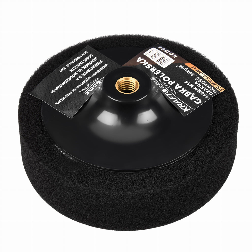 KRAFT&DELE must poleerimissvamm 150 mm M14 KD1594 – pilt 6