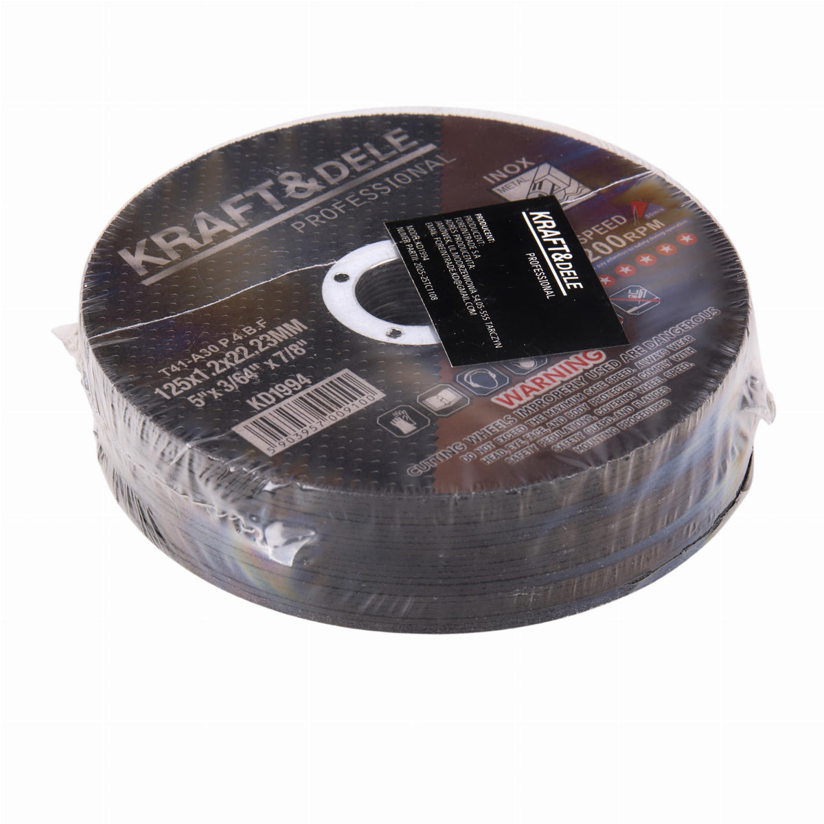 KRAFT&DELE metalli lõikeketas 125 × 1,2 × 22,23 mm KD1994 – pilt 7