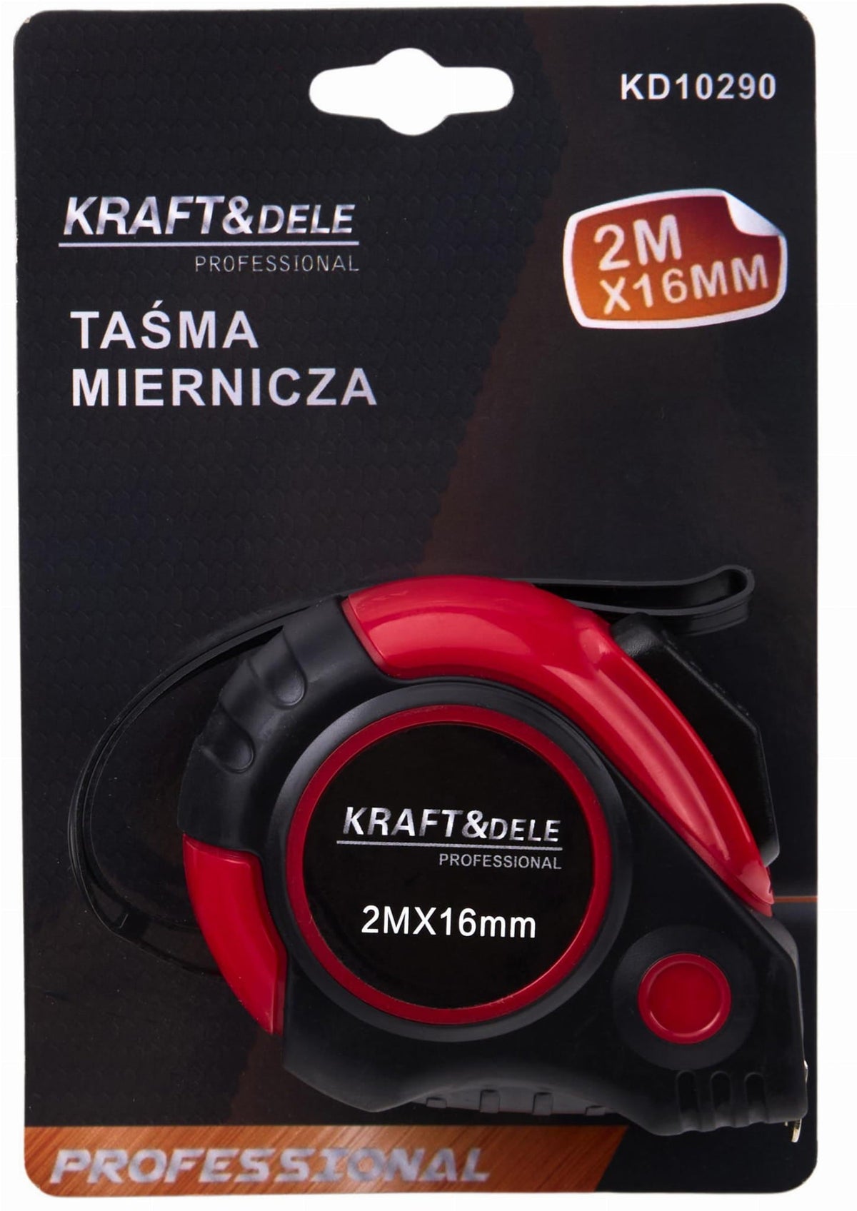 KRAFT&DELE mõõdulint 2 m × 16 mm KD10290 – pilt 9