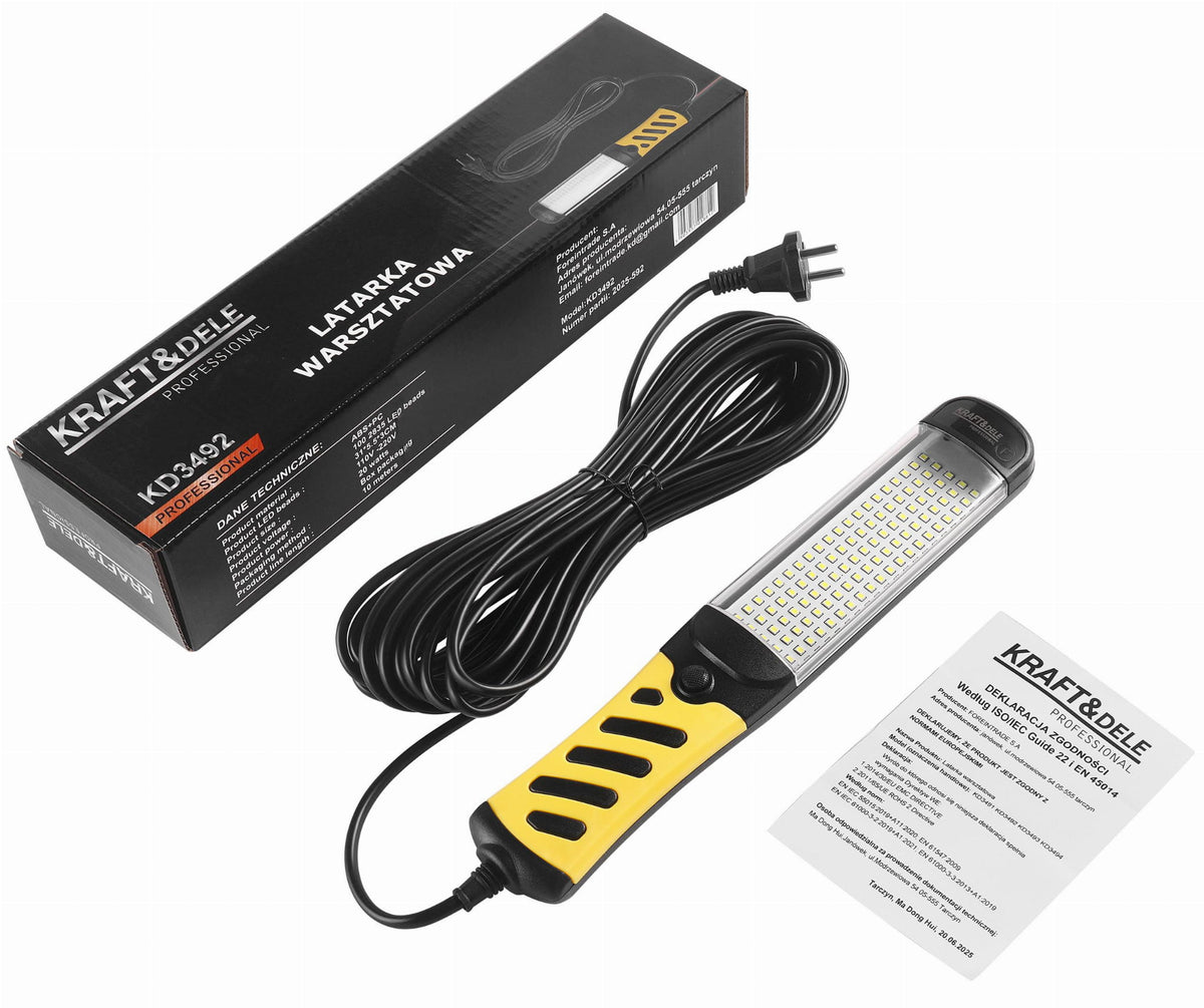 KRAFT&DELE LED-töökojalamp 20 W KD3492 – pilt 2