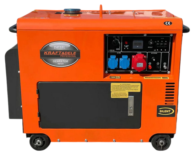 KRAFT&DELE diiselgeneraator KD121 7000 W ATS-iga KD121_2K – pilt 2