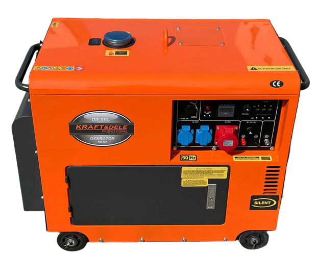 KRAFT&DELE diiselgeneraator KD121 7000 W ATS-iga KD121_2K – pilt 5