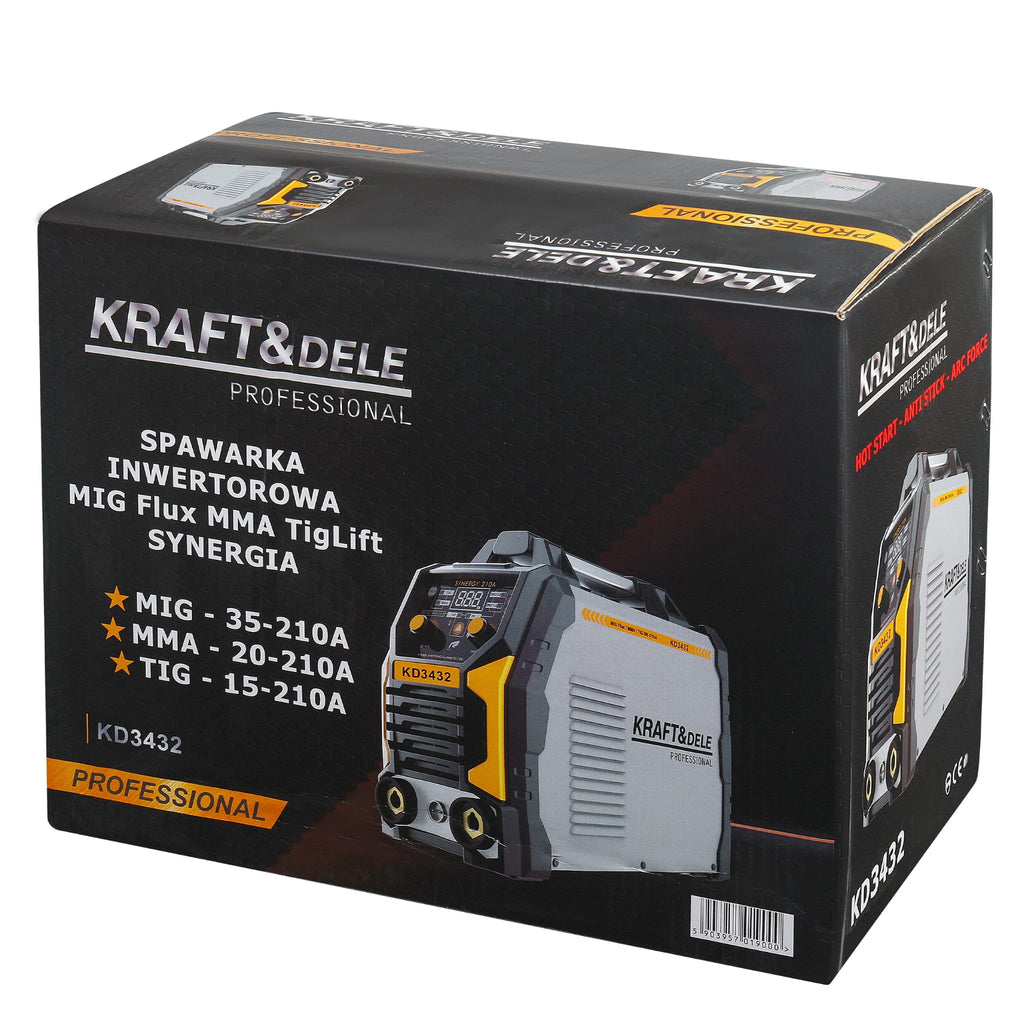 KRAFT&DELE inverterkeevitusaparaat MIG Flux MMA TigLift KD3432 – pilt 10