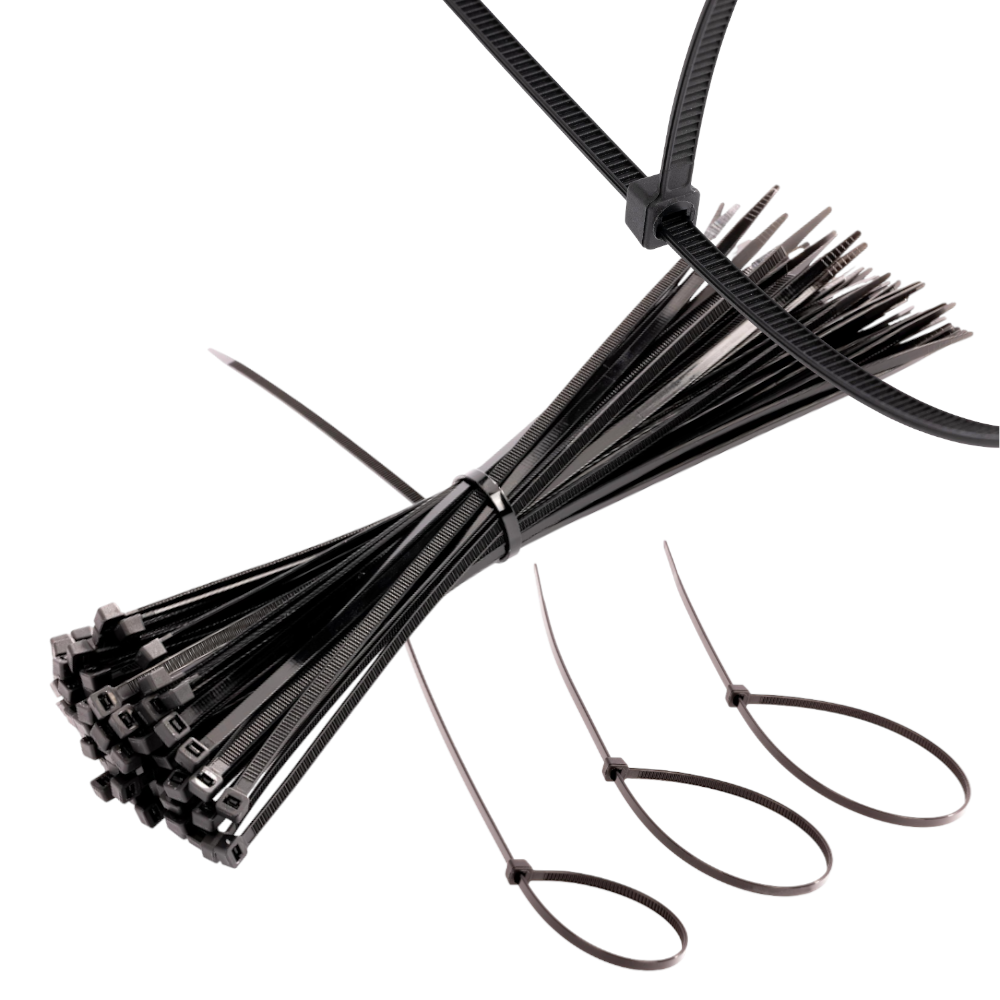 Nailonist kaablisidemed 3,6 × 300 mm, 100 tk KD10861 – pilt 2