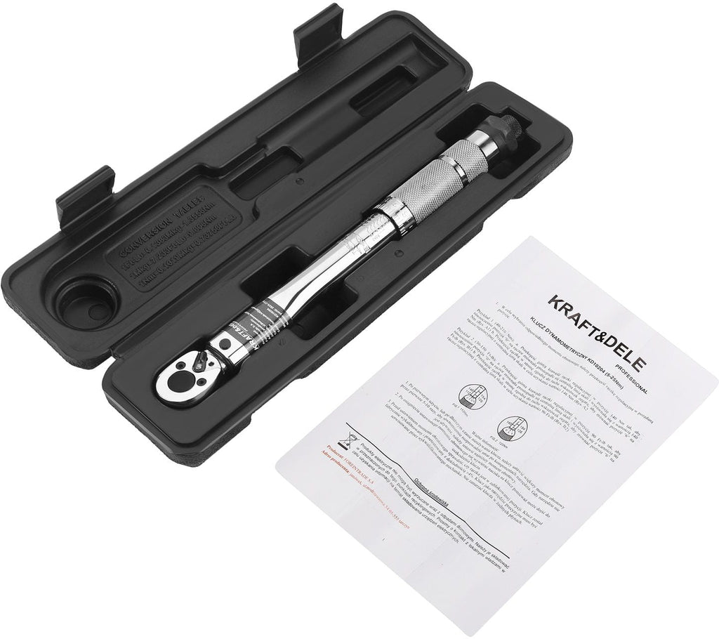 KRAFT&DELE momendivõti 1/4″ 5–25 Nm KD10204 – pilt 1