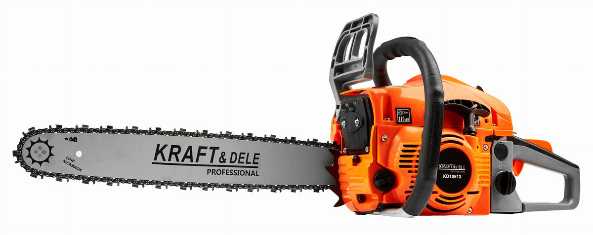 KRAFT&DELE bensiinimootorsaag 5,9 HP 16″ ja 18″ juhtplaatidega KD10613 – pilt 8