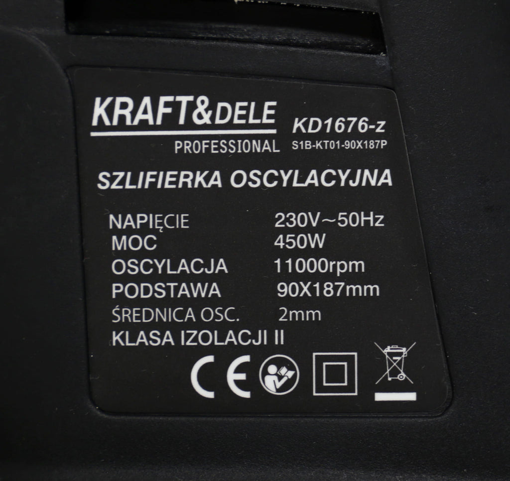 KRAFT&DELE vibratsioonlihvija KD1676-Z – pilt 3