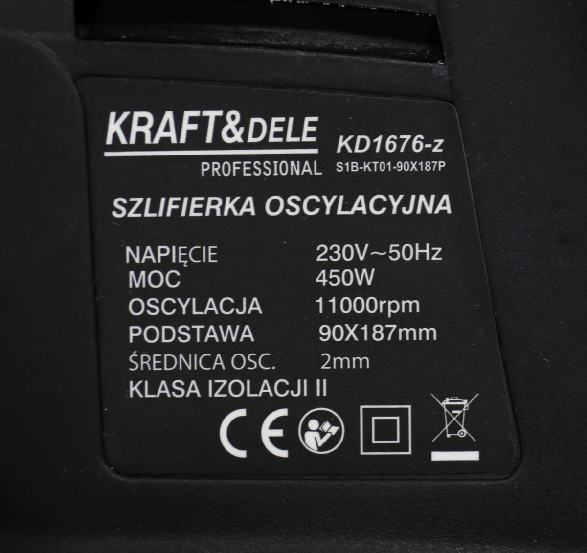 KRAFT&DELE vibratsioonlihvija KD1676-Z – pilt 3