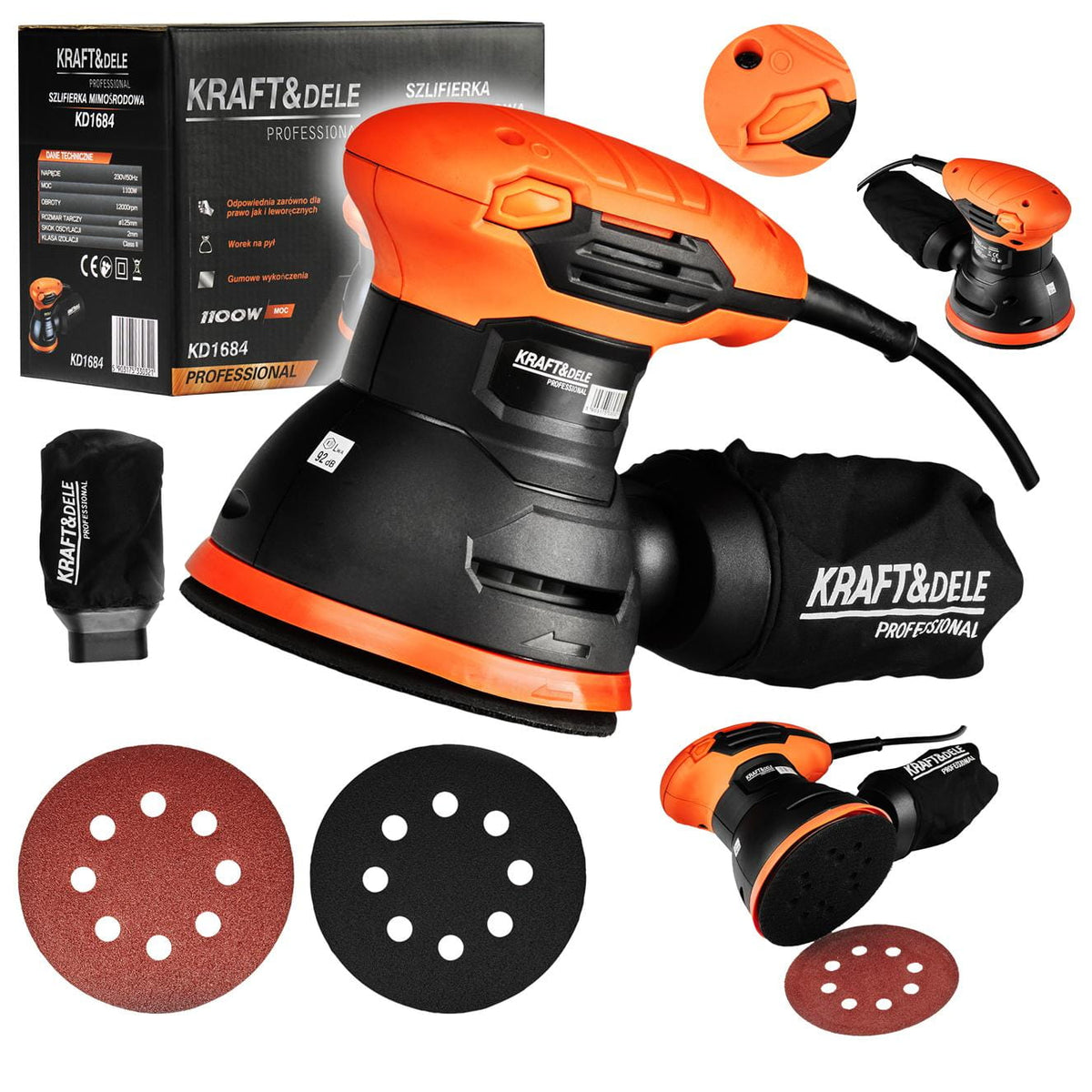 Orbitaallihvija 1100 W KD1684 – pilt 2