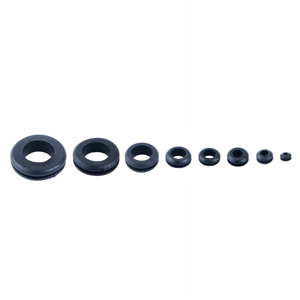Mustade kummist läbiviiktihendite komplekt 180 tk 6–24 mm 19611 – pilt 4