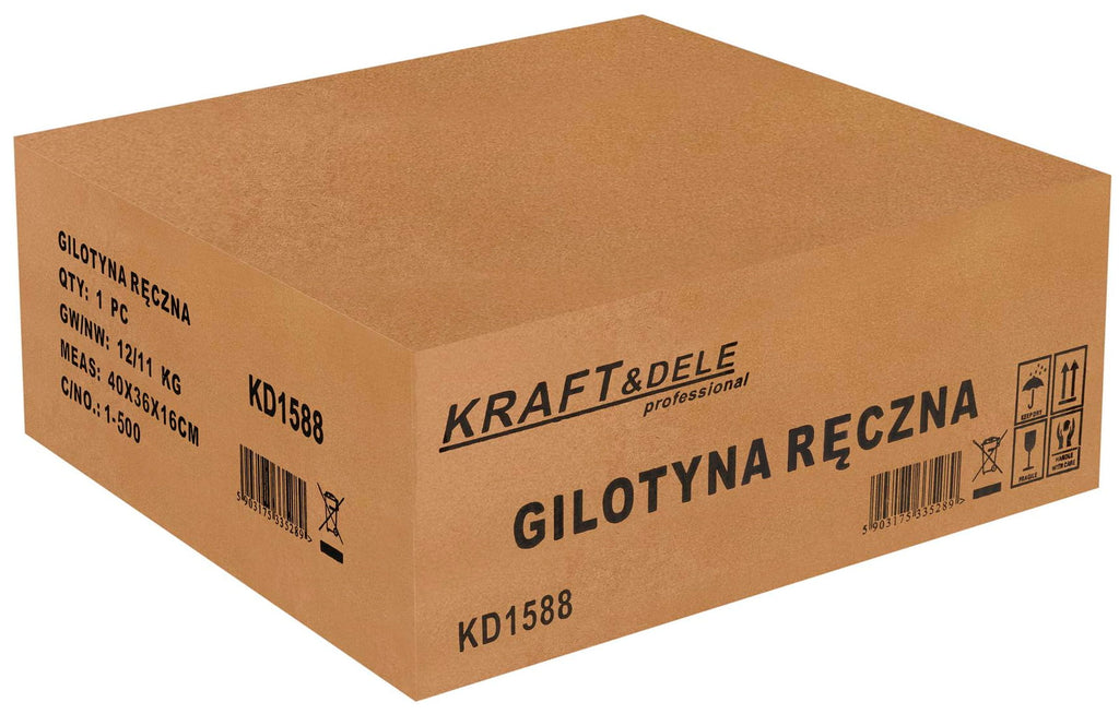 5″ käsigiljotiin teraslehtede ja varraste lõikamiseks, 125 mm KD1588 – pilt 10