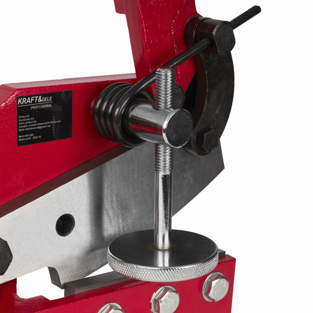 5″ käsigiljotiin teraslehtede ja varraste lõikamiseks, 125 mm KD1588 – pilt 6