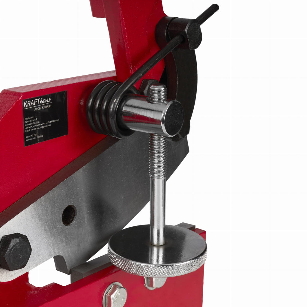 5″ käsigiljotiin teraslehtede ja varraste lõikamiseks, 125 mm KD1588 – pilt 7