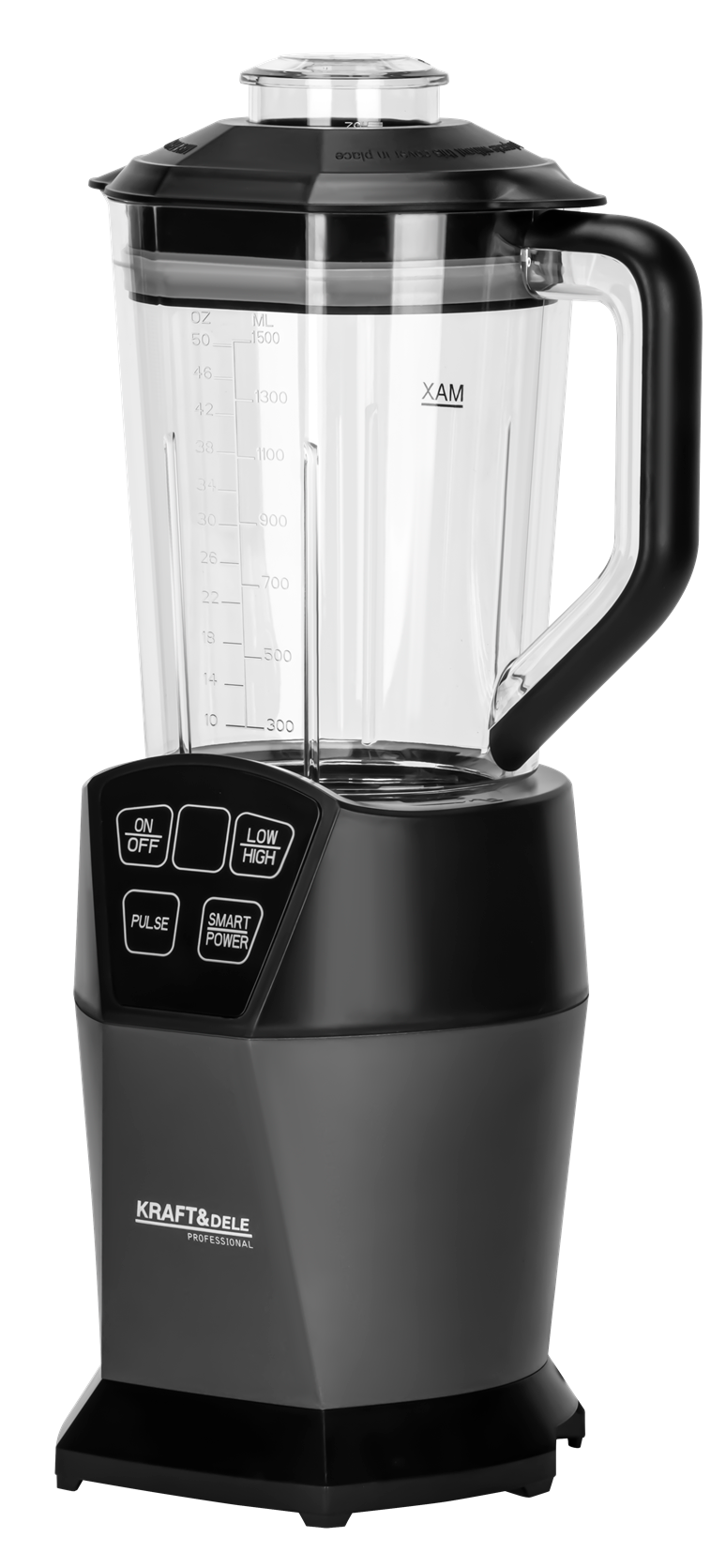 KRAFT&DELE kannmikser kolme anumaga 1500 ml + 800 ml + 400 ml, 1850 W KD4149 – pilt 1
