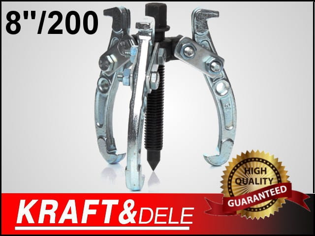 KRAFT&DELE kolme haaraga laagritõmmits 200 mm (8") KD1109 – pilt 2