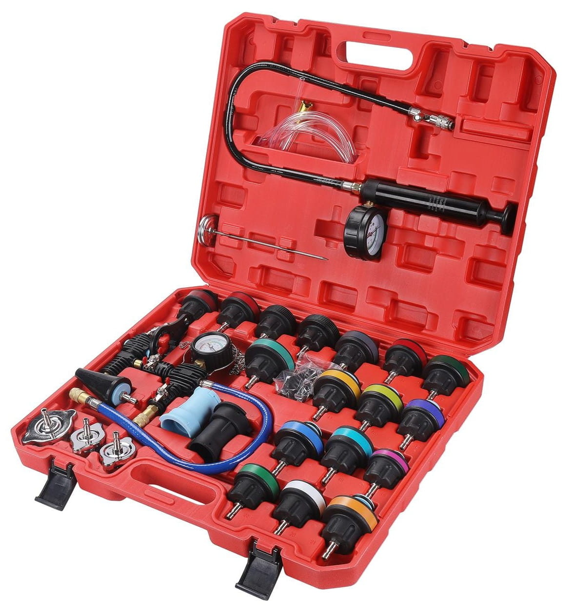 TESTER COOLING SYSTEM LEAKAGE METER 28pcs. KD12501 – pilt 1