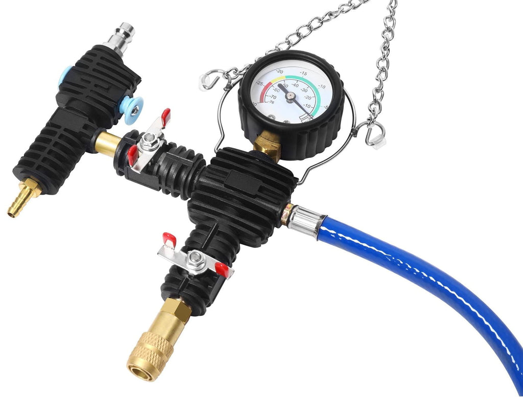 TESTER COOLING SYSTEM LEAKAGE METER 28pcs. KD12501 – pilt 10