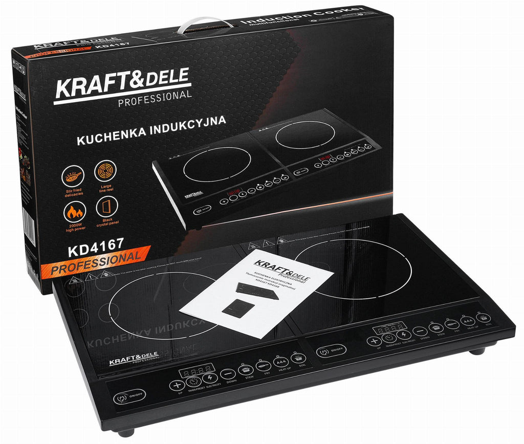 KRAFT&DELE induktsioonpliit 2000 W KD4167 – pilt 3