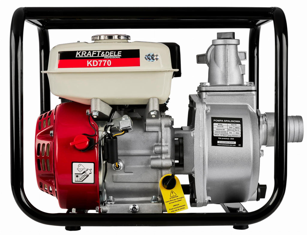 2-tolline bensiinimootoriga veepump 600 l/min KD770 – pilt 4