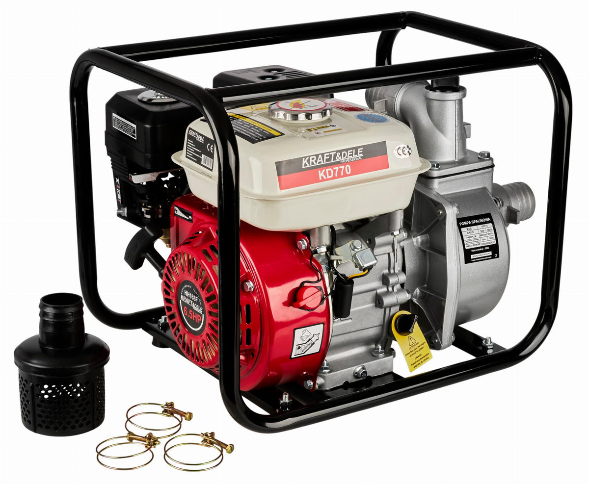 2-tolline bensiinimootoriga veepump 600 l/min KD770 – pilt 2