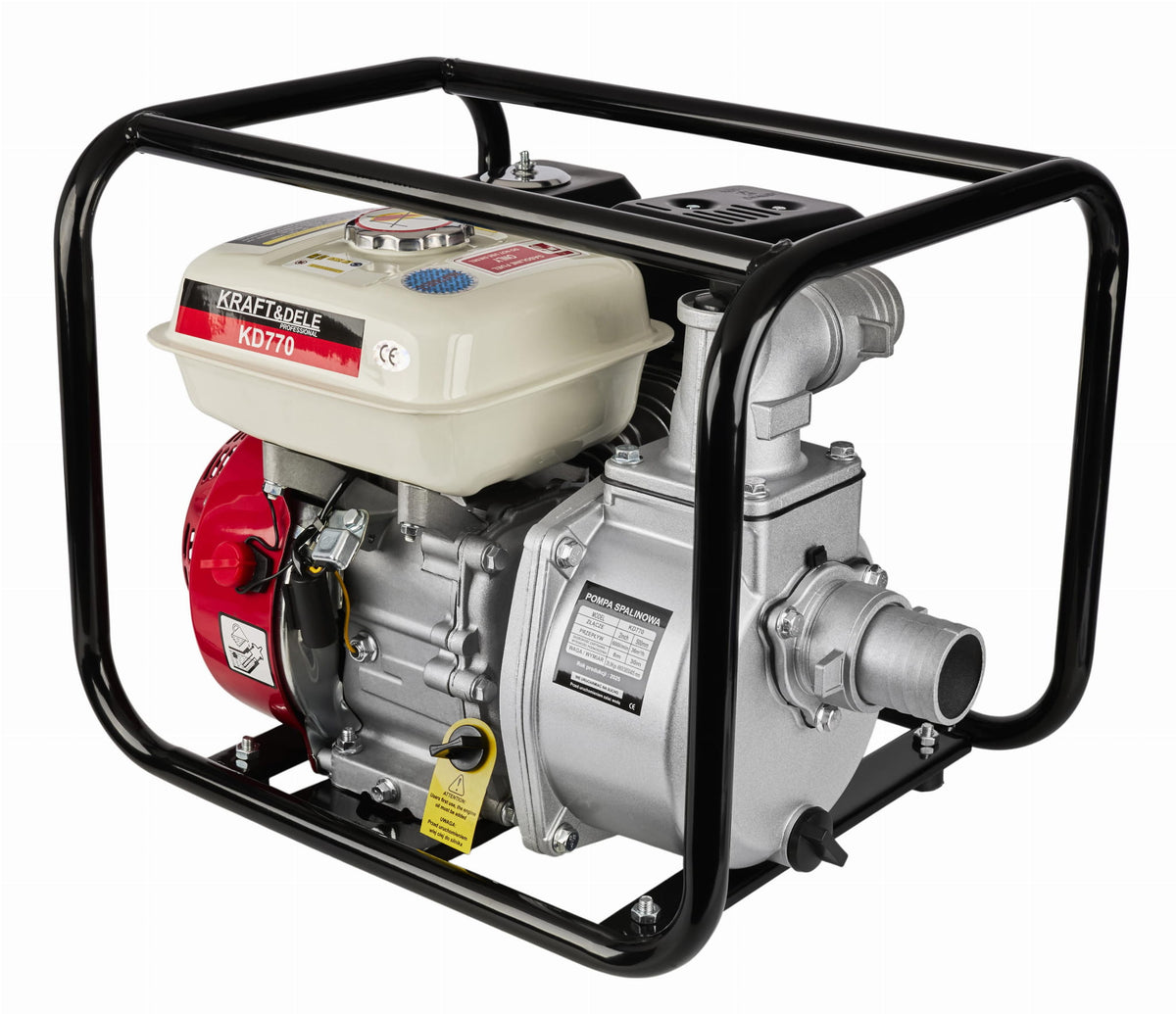 2-tolline bensiinimootoriga veepump 600 l/min KD770 – pilt 8