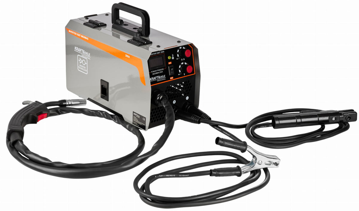 KRAFT&DELE MIG/MMA inverterkeevitusseade 200 A KD1788 – pilt 2
