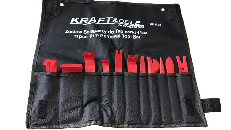 KRAFT&DELE 11-osaline polstri- ja autosisustuse eemaldustööriistade komplekt KD1128 – pilt 2