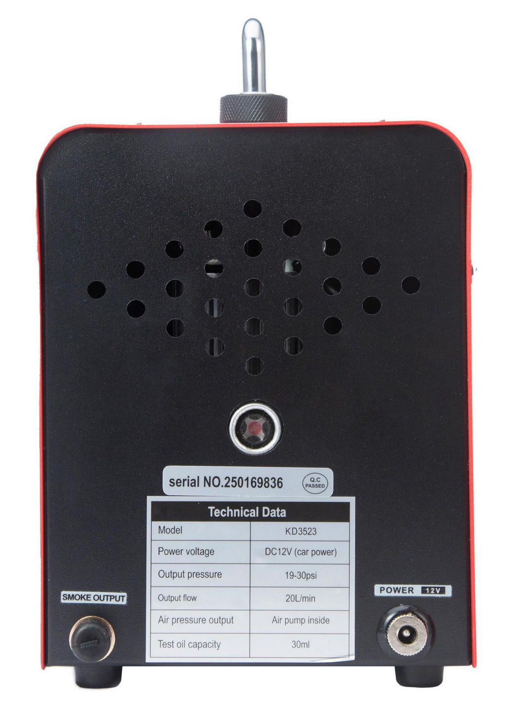KRAFT&DELE suitsugeneraator süsteemide lekketuvastuseks 12 V 20 l/min 30 ml KD3523 – pilt 7