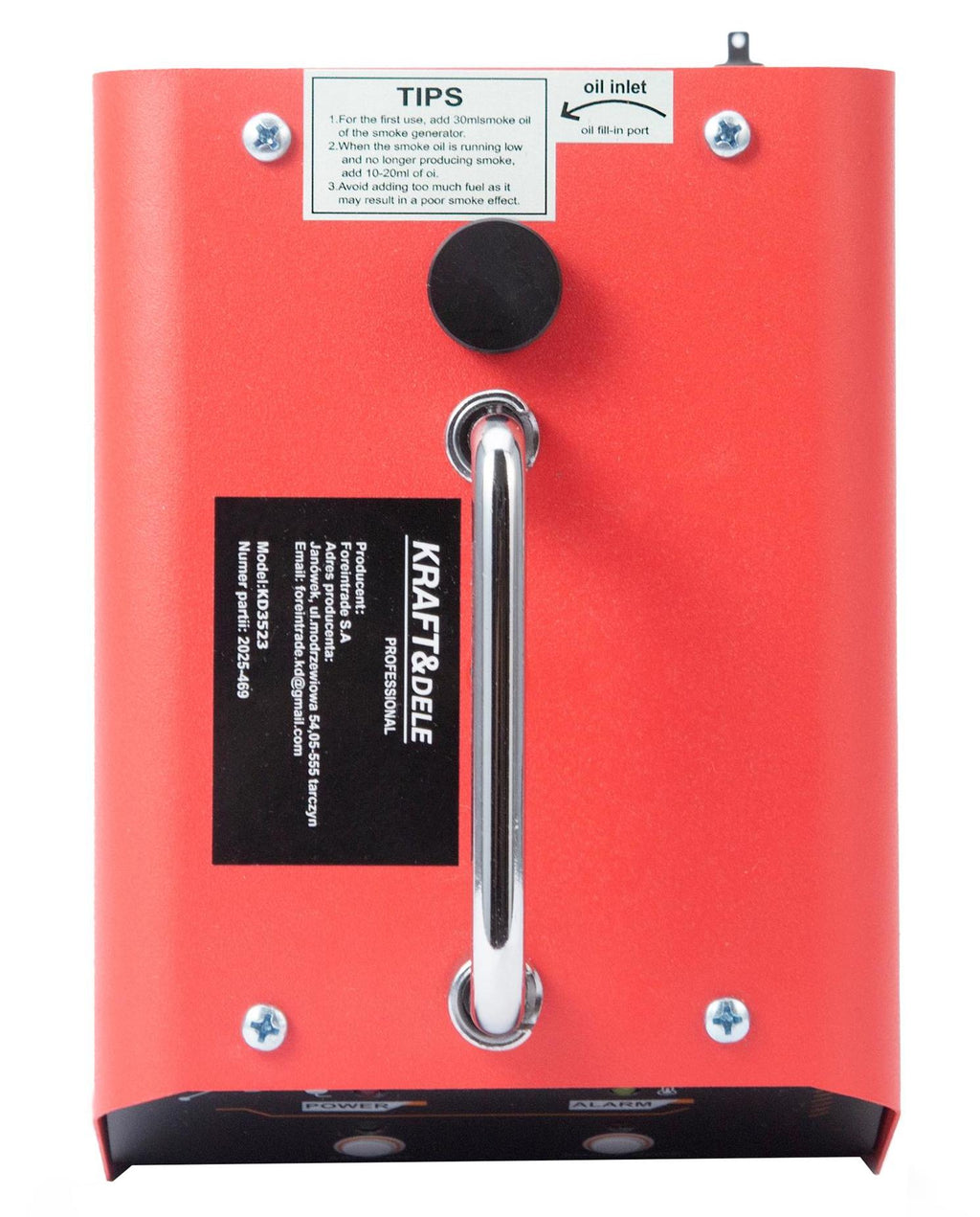 KRAFT&DELE suitsugeneraator süsteemide lekketuvastuseks 12 V 20 l/min 30 ml KD3523 – pilt 6