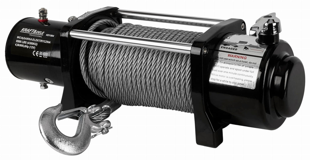 KRAFT&DELE elektriline sõidukivints 12 V 9500 lb / 4300 kg KD1564 – pilt 3