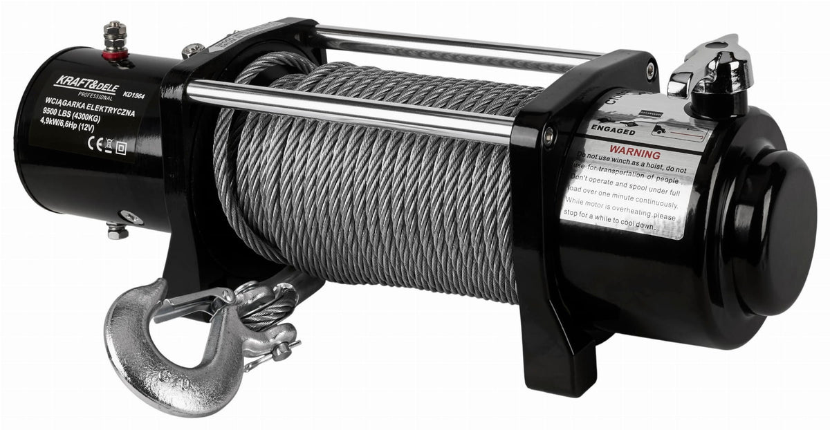 KRAFT&DELE elektriline sõidukivints 12 V 9500 lb / 4300 kg KD1564 – pilt 3