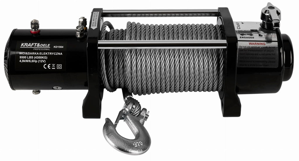 KRAFT&DELE elektriline sõidukivints 12 V 9500 lb / 4300 kg KD1564 – pilt 4