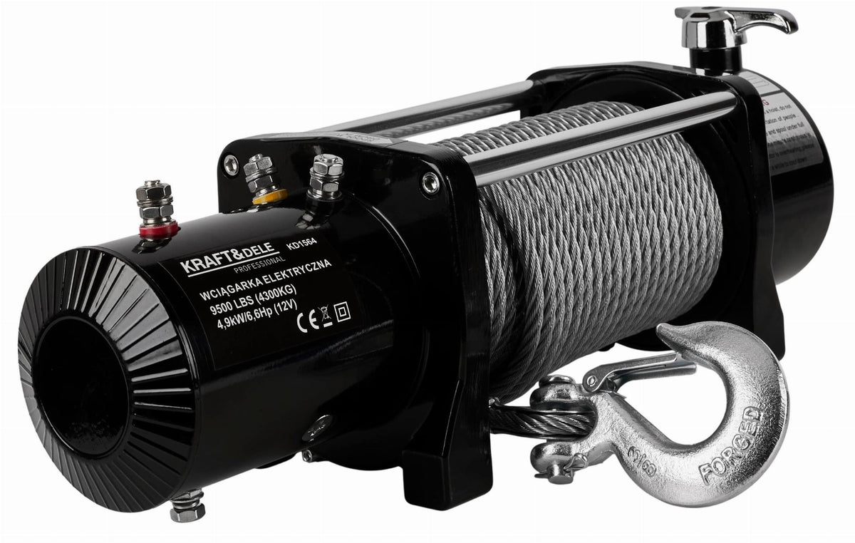 KRAFT&DELE elektriline sõidukivints 12 V 9500 lb / 4300 kg KD1564 – pilt 1