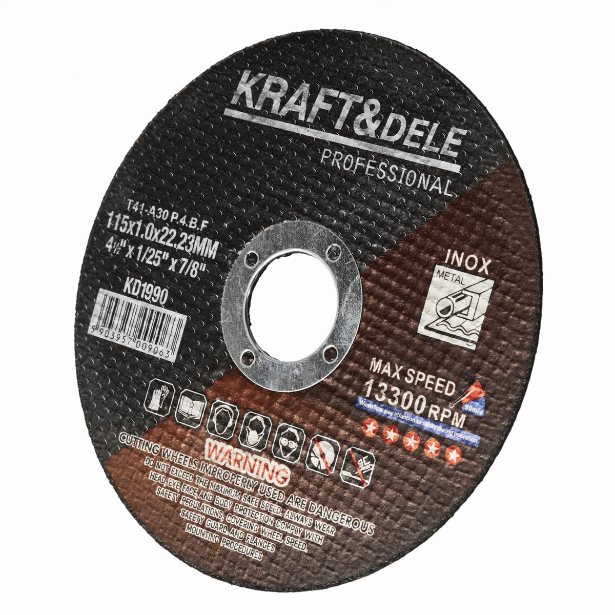 KRAFT&DELE metalli lõikeketas 115 × 1,0 × 22,23 mm KD1990 – pilt 9