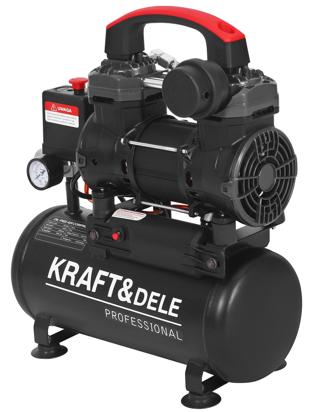 KRAFT&DELE õlivaba kompressor 9 l 850 W KD4080 – pilt 3