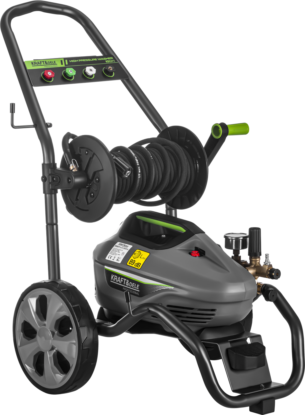 KRAFT&DELE kõrgsurvepesur 3400 W 280 bar KD5371 – pilt 4