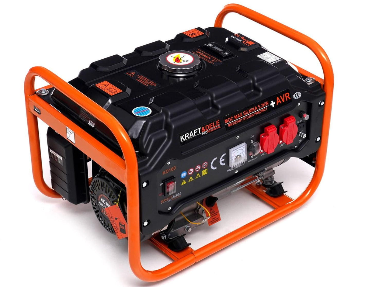 KRAFT&DELE ühefaasiline bensiinigeneraator 3500 W 12/230 V KD160 – pilt 10