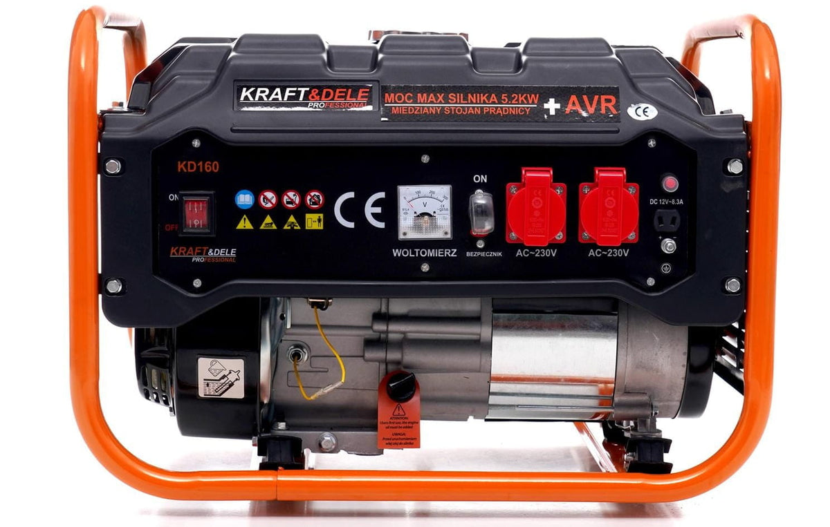 KRAFT&DELE ühefaasiline bensiinigeneraator 3500 W 12/230 V KD160 – pilt 9