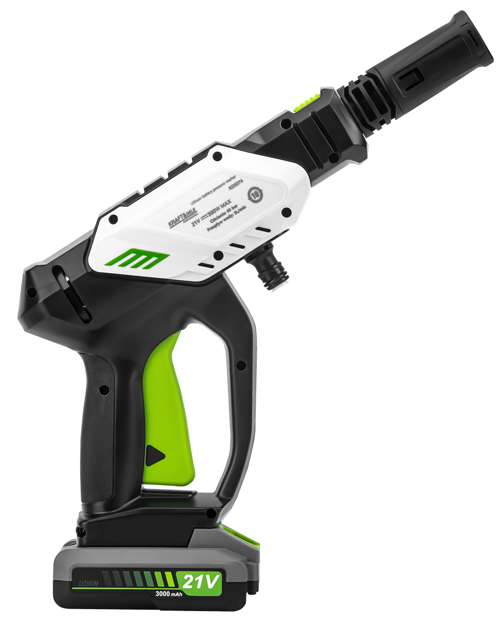 Kraft&Dele juhtmevaba survepesur 300 W 21 V 3 Ah KD5374 – pilt 4