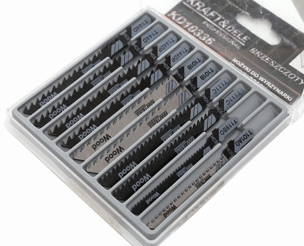 Tikksaeterade komplekt puidule 10 tk KD10336 – pilt 4