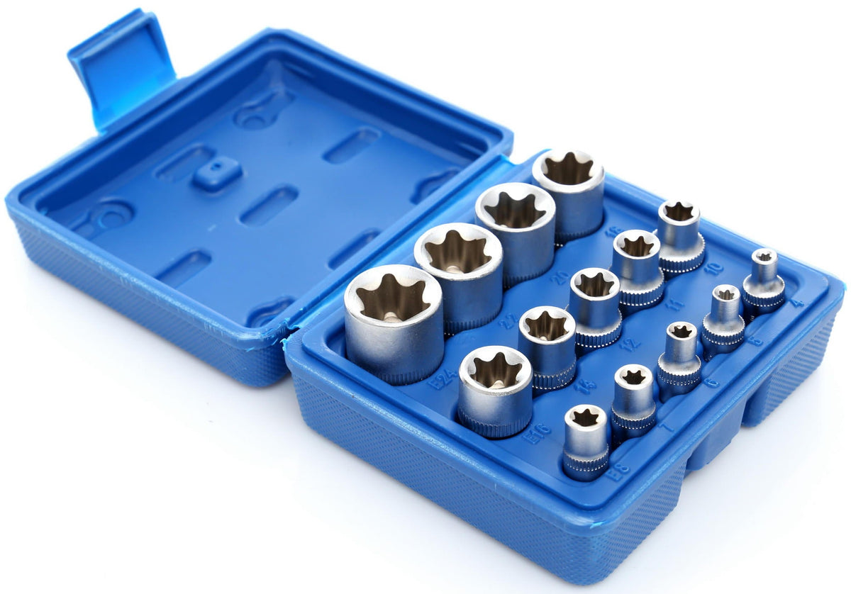 E-TORX-padrunikomplekt 14 tk KD10335 – pilt 2